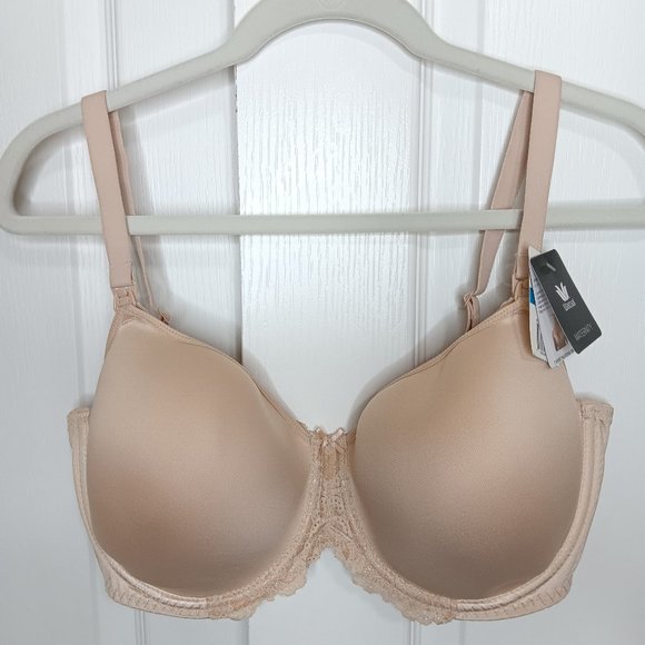 Wacoal Women's Maternity Sand T-Shirt Nursing Bra Size 38DDD (38F) - Picture 1 of 15